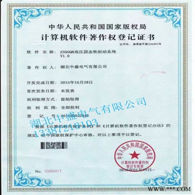 【湖北中盛】 电机保护功能ZSSGQH高压固态软启动柜 性能优异的软启动控制柜图4
