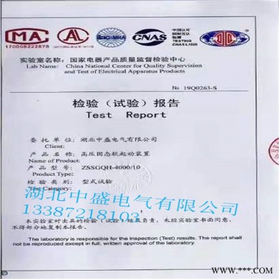 【湖北中盛】 电机保护功能ZSSGQH高压固态软启动柜 性能优异的软启动控制柜图2