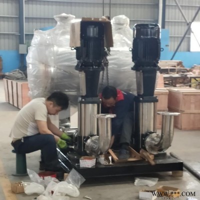 供应变频恒压无负压供水设备 接水箱接市政水管配气压罐稳流罐ABB变频控制柜图5