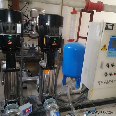 供应变频恒压无负压供水设备 接水箱接市政水管配气压罐稳流罐ABB变频控制柜图3