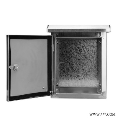 亨仁不锈钢可定制 不锈钢配电箱 户外明装暗装防雨箱配电箱250x300定制室外防水监控设备图1