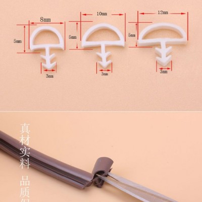 厂家供应D型硅胶密封条电器控制柜密封条图6