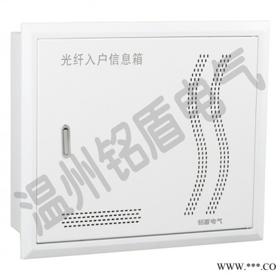 光纤入户信息箱 家庭智能箱 配电箱 多媒体箱 弱电箱 350*300*120大量批发图1