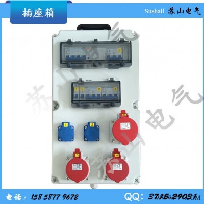厂销工业防水插座检修箱 电源照明动力配电箱 多工能箱控制箱IP65图2