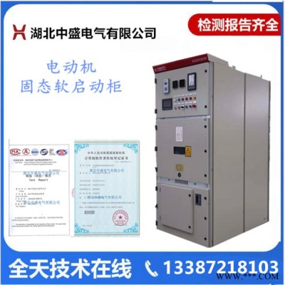 湖北中盛500KW10KV高压固态软启动控制柜 水泵软启动控制源头厂家