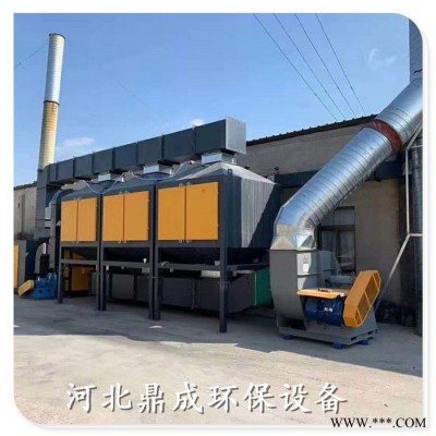 河北鼎成RCO催化燃烧烤喷漆房废气处理plc控制柜工业活性炭吸附箱环保设备图3