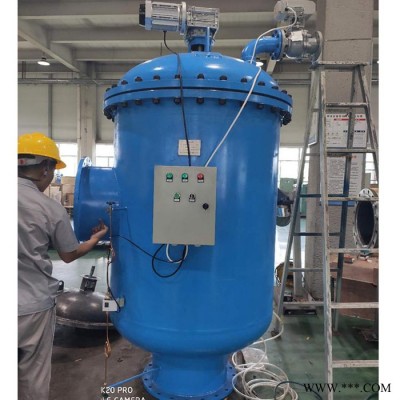 佳洁宝滤器 316不锈钢自清洗过滤器 全自动不锈钢过滤器 PLC控制柜图2