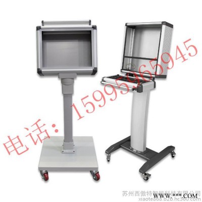 数控机床操作箱悬臂连接组件箱体连接件铝合金吊臂操作箱控制箱控制柜图3