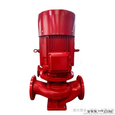 15L流量室外消火栓泵 南方室内自喷泵22KW 配控制柜带证包验收图2