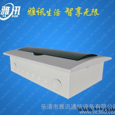 直销 产品  铁底塑盖 照明配电箱 仿梅兰 24回落 弱电图2