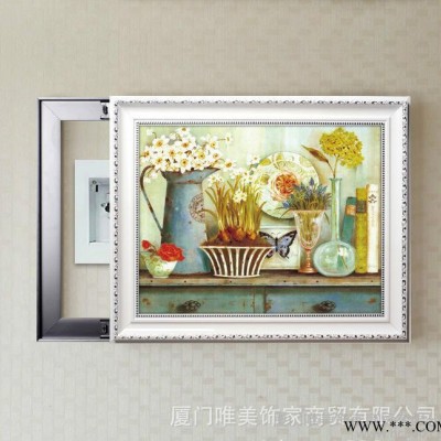 电表箱 配电箱装饰画 推拉电表箱画 遮挡配电箱画  工厂一件代发图3