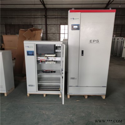 380V三相照明动力型eps-7.5KW断电延时备用EPS消防应急电源控制柜 三进三出内置电池组 消防联动
