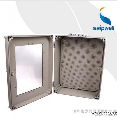 赛普SP-PT-504019透明PC料 自带锁 底部PC料不透明 电缆配电箱图2