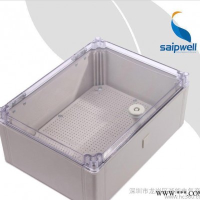赛普SP-PT-403016透明PC料 自带锁 底部PC料不透明 电缆配电箱图3