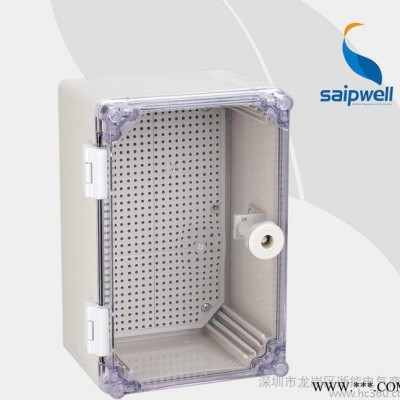 赛普SP-PT-403016透明PC料 自带锁 底部PC料不透明 电缆配电箱图2