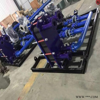 换热机组  智能变频换热机组 整体式换热机组 管壳式换热机组 配置PLC控制柜  全自动温控型换热机组