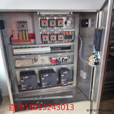 供应三菱PLC控制柜FX3U-128MRPLC程序控制柜苏州plc控制柜厂家图1