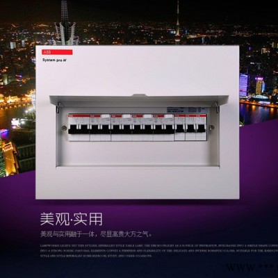 ABB ACM系列配电箱金属空开箱8\10\13\16\20\23\26\46回路 家用强电箱暗装图8