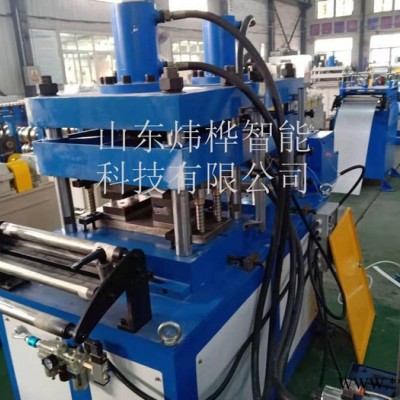 专业钣金生产线制造二十年 配电箱自动成型机 潍坊炜桦图2