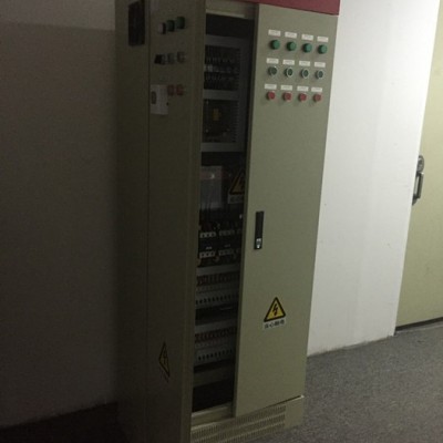 led屏幕含PLC远程上电智能配电柜延时断开控制柜分段延时闭合开关双开门配电箱  空开成套配电箱找诚鑫达电气三相380V图4