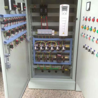ABB变频控制柜恒压供水控制柜/无负压变频供水设备 一控三 30KW                本公司证书齐图2