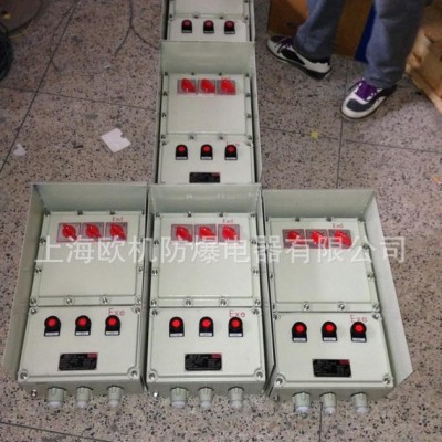 BXD防爆配电箱，明装户外防爆照明配电箱，挂墙安装防爆配电箱.图1
