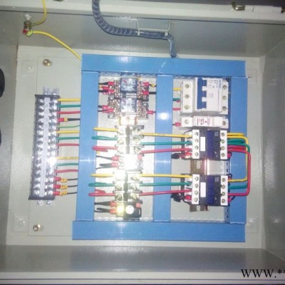 排污泵控制柜/消防压力启动控制柜/液位控制柜一用一备4KW                本公司证书齐全。以上产图1
