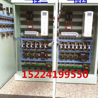 ABB变频控制柜恒压供水控制柜/无负压变频供水设备 一控三 3KW                本公司证书齐全图2