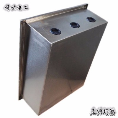 诸兴电气室内 嵌墙式不锈钢配电箱暗装布线箱开关箱**支持定做400*300*160图3