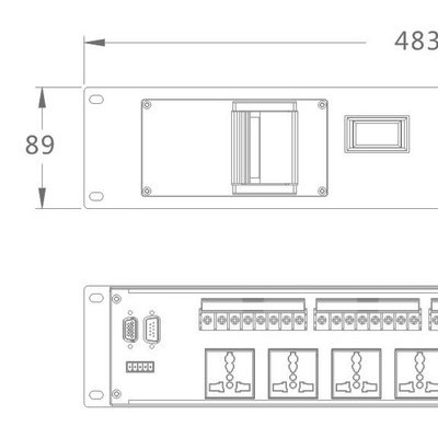 供应凯图IPCS-NREL8,8通道网络继电器箱（智能家居，灯光控制，继电器）图2