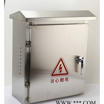 银冠JFF 不锈钢配电箱 户外挂式不锈钢监控箱不锈钢控制箱配电柜有现货
