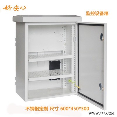 安防监控箱304不锈钢配电箱成套设备箱装配定制防水箱600*450*300图2