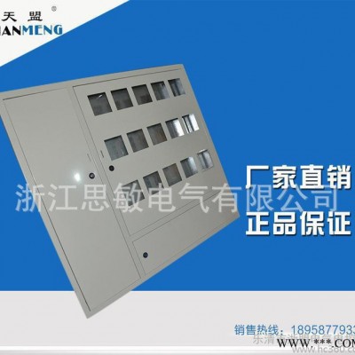 电表户箱控制配电箱明装电表箱挂式电表箱双门四户磁卡电表箱图3