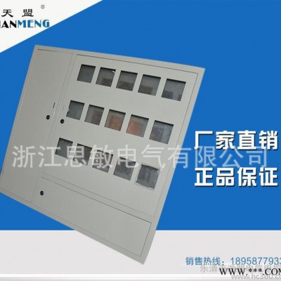电表户箱控制配电箱明装电表箱挂式电表箱双门四户磁卡电表箱