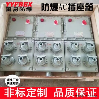 BXX/BXS防爆检修箱 防爆配电箱 AC防爆插座箱 无光花插座箱图3
