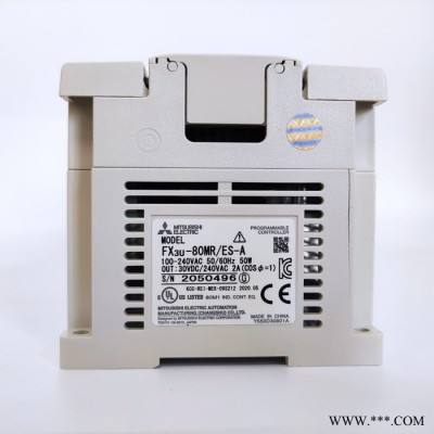 Mitsubishi/三菱 三菱PLC可编程控制器FX3U-16MR/ES-A 点数8进8出 继电器输出 220V图4
