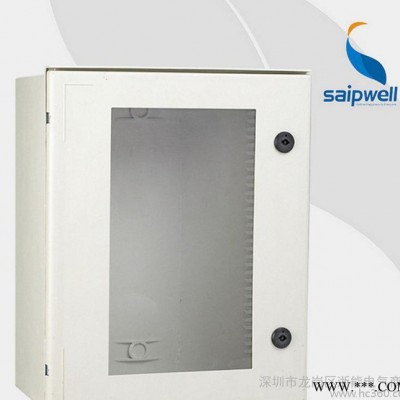 赛普直销DS-ATM-43020玻璃纤维防水电缆配电箱 明盖带中门防水箱图2
