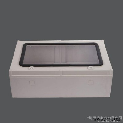 塑料防水箱 侧开盖配电箱 带铰链防水接线箱 带锁开关箱600*500195高质量防水密封箱 ip66图3