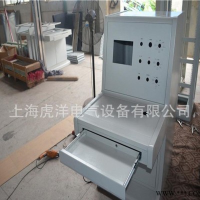 工业操作台 控制箱 非标订制 配电箱 三段琴式斜面操作台图2