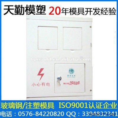 天勤塑料电表箱模具 新电网标准SMC/BMC/DMC塑料玻璃钢电表箱模具外壳体 大型工业工程电表箱配电箱塑料模具加工图5