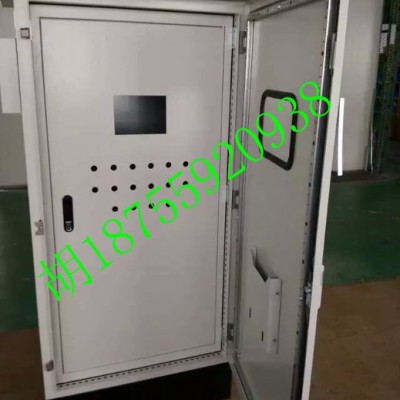 三段式斜面操作台  ES独立控制柜  户外防雨柜  不锈钢柜体定制  九折型钢控制柜图4