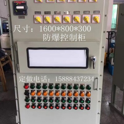崇顺定做IIC防爆配电柜动力照明控制箱水泵防爆控制柜变频器触摸屏防爆电气柜图3