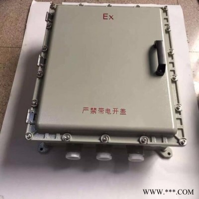 钢板焊接防爆电源控制箱CBJX51防爆接线箱防爆仪表配电箱图2