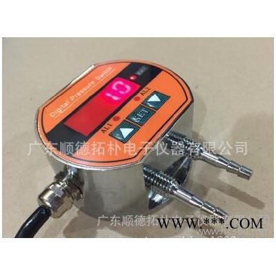 二路继电器输出数显差压控制器，风压差控制器，气差压控制器，顺德拓朴专业生产厂家图2