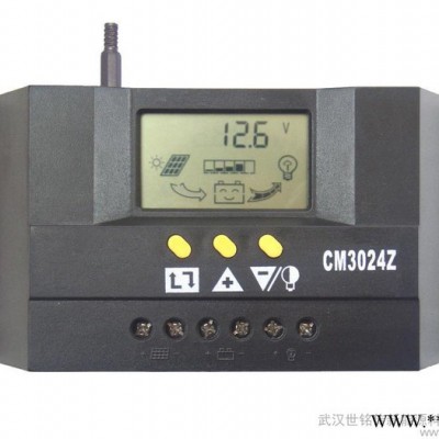12/24V太阳能控制器30A带液晶显示控制器高效太阳能控制器光发电系统专用充电器图3