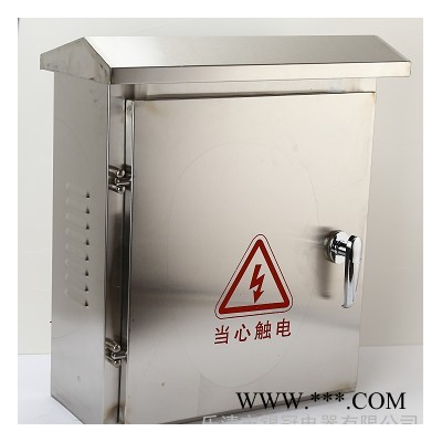 银冠JFF不锈钢配电箱 户外挂墙式不锈钢防雨箱 不锈钢配电柜现货非标箱定做图2