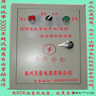 电动机保护器BDK马达电机手动/遥控远程动力保护配电箱 风机水泵遥控配电箱图2