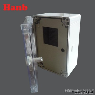 防水箱 塑料配电箱箱体400*300*160 ABS塑料开关接线箱 带锁防潮接线盒图3