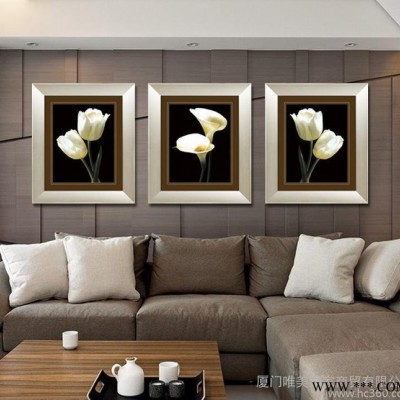 工厂直销装饰画现代简约有框推拉配电箱装饰画三装饰画背景装饰画图3