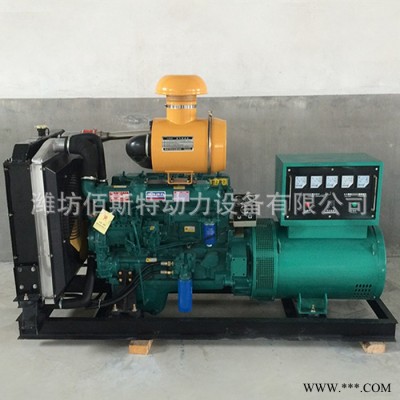 125KVA 100KW柴油发电机组 可带ATS控制柜 纯铜无刷 使用方便图2